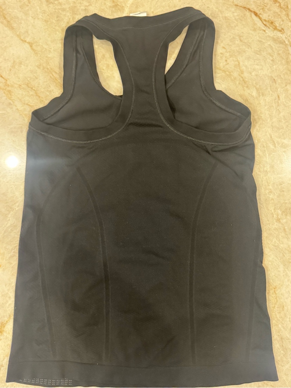 Athleta Black Racerback Performance Tank - Picture 2 of 3